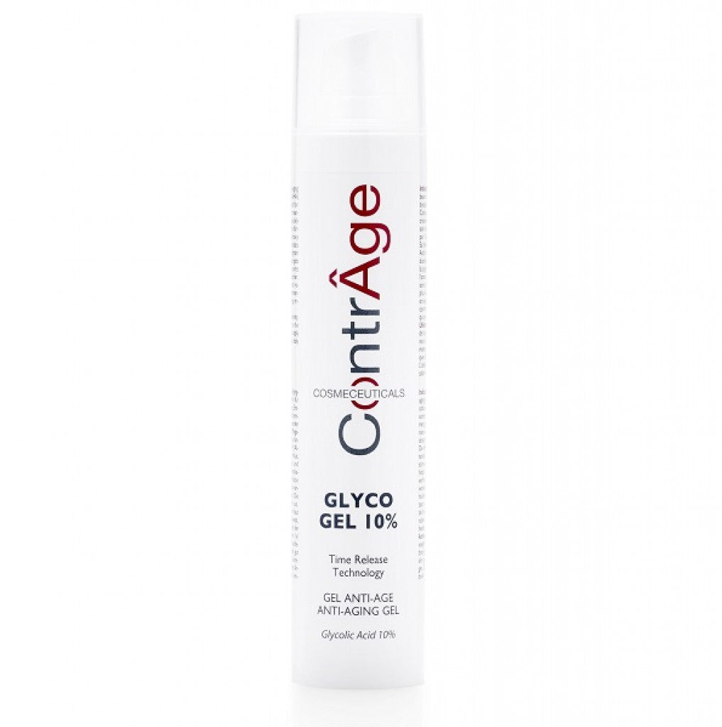 Contrage Glyco Gel 10% 50ml (Uiterste doeltreffende anti-aging en celvernieuwende gel met glycolzuur 10% (AHA))