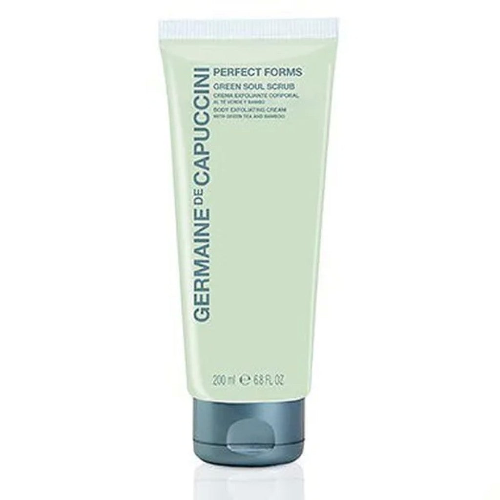 Green Soul Scrub (Lichaamsscrub - Een zachte peeling met een huidvernieuwende werking die een extra anti-oxiderend en hydraterend vermogen heeft.)