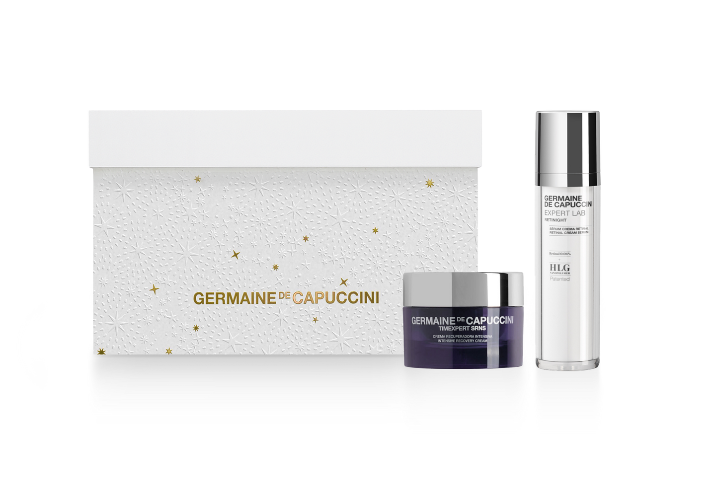Golden Hours – T SRNS Intensive Recovery Cream + Retinight (Herstellende anti-aging crème + Retinolserum)