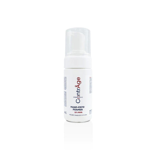 Mand-Exfo foamer 8% AHA - (Licht reinigingsschuim met Amandelzuur, 1 van de minst agressieve en best verdragen AHA's, waardoor het gunstig is voor de gevoelige en ontstekingsgevoelige huid. )