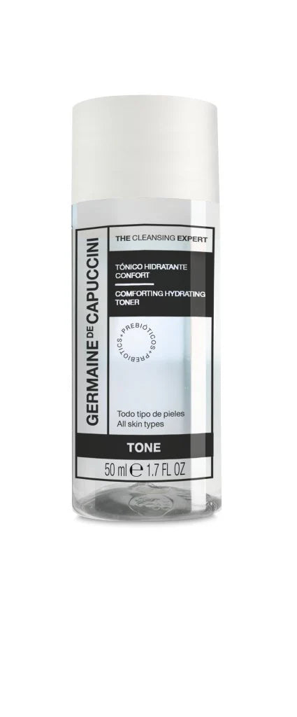Travelsize toner ((Lichte, omhullende tonerlotion die de huid na het reinigen in balans brengt en zorgt voor hydratatie, frisheid en zachtheid)