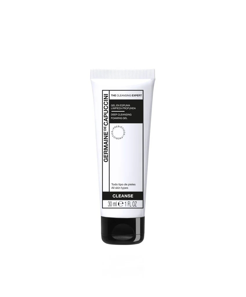 Travelsize Deep Cleansing Foaming Gel 30ml (Ultrazachte reinigingsgel die verandert in een rijke, romige schuim)