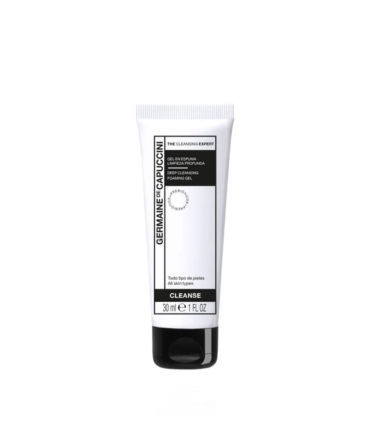 Travelsize Deep Cleansing Foaming Gel 30ml (Ultrazachte reinigingsgel die verandert in een rijke, romige schuim)