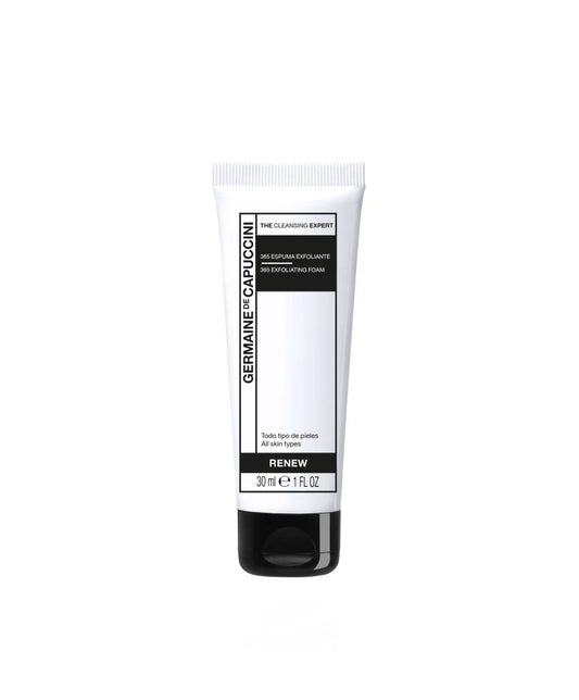 Travelsize 365 Exfoliating Foam - 30 ml (Milde scrub voor het gelaat, geschikt voor alle huidtype, zelfs de meest gevoelige)