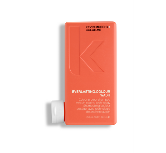 EVERLASTING.COLOUR WASH 250 ml (Deze pH-gebalanceerde shampoo reinigt mild, sluit de haarschubben en beschermt tegen build-up van mineralen. Speciaal om je haarkleur langer mooi te houden.)
