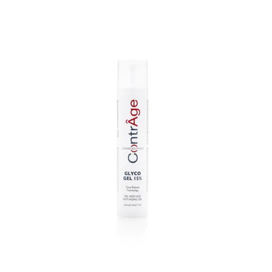 Contrage Glyco Gel 15% 50ml (Uiterste doeltreffende anti-aging en celvernieuwende gel met glycolzuur 15% (AHA))